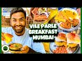 Breakfast in Vile Parle | Mumbai Street Food | Oye Paaji Chole Bhature, Misal Pav  | Veggie Paaji