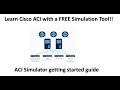 Getting Started with Cisco ACI Fabric with ACI simulator. #aci #datacenter #fabric #cisco #ccna