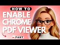 How to Enable Chrome PDF Viewer (MAC) - 2025