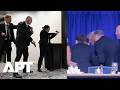 30 Min Raw Footage: Trump Evacuation After Shooting at WH Dinner | APT
