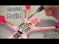 Building the most beautiful drone I've ever made + motors giveaway!