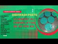 Dishwash paste Making Formula | How to make Dishwash paste 100% Original Formulation