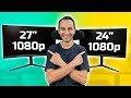 Best Monitor Size For 1080p, 1440p, 4K \u0026 Ultrawide Monitors: Pixel Density Explained!