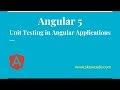 Unit Testing in Angular Apps | Karma and Jasmine Tutorial