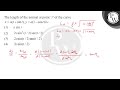 The length of the normal at point ' \\( t \\) ' of the curve \\( x=a(t...