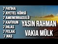 7 Fatiha Ayetel Kürsi Amenerrasulü Kafirun İhlas Felak Nas | Yasin, Rahman, Vakıa, Mülk Suresi