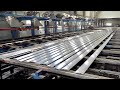 Aluminum Pipe Mass Production Process. Korean Aluminum Extrusion Factory