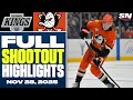Los Angeles Kings at Anaheim Ducks | FULL Shootout Highlights - November 28, 2025.