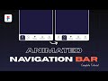 Animated Navigation Bar in Figma | Step-by-Step Prototyping Tutorial for Mobile App UI