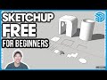 Getting Started with SketchUp Free - BEGINNERS START HERE (Part 1)