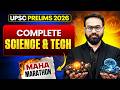 Complete Science \u0026 Tech in One Video | Science \u0026 Tech  in One Shot | UPSC Prep | UDAAN 2026