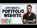 Personal Portfolio website using HTML, CSS and JavaScript (from scratch) 🔥