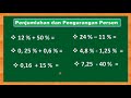 Addition and Subtraction of Percentages