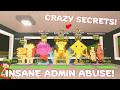 I stole CRAZY SECRETS during ADMIN ABUSE using this NEW METHOD... (Steal A Brainrot) 🔥
