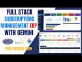 Full Stack Subscription ERP in PHP MySQL — Free Source Code | Rameez Scripts