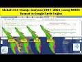 Global LULC Change Analysis 2001–2024 using MODIS Dataset in Google Earth Engine