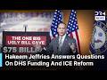 Jeffries Presser Q\u0026A: DHS Shutdown Looms Over ICE Brutality Reforms | DRM News | AC1F