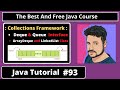 Java Tutorial: Queue and Deque Interface in java | ArrayDeque and LinkedList Class | part 93