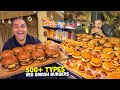 Tried CELEBRITIES' Favorite Indian Street Food 500+ Smash Burgers, Eggless Brioche Shokupan Sando ++