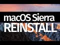 macOS Sierra: Erase and Reinstall macOS