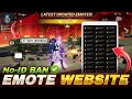 Free Fire New Emote Website 😱 No Ban Trick 2026