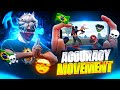 HOW TO INCREASE ACCURACY + MOVEMENT 😳 LIKE BRAZILIAN PLAYERS 🇧🇷 IN FREE FIRE / FREE FIRE ACCURACY