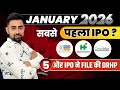 First Ever IPO Of January 2026 ? | 5 IPO DRHP Filed | Jayesh Khatri 