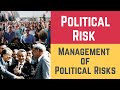 Political Risk and the Management of Political Risks (Politics and How To Manage Political Risk)