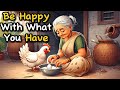 How to Be Happy With What You Have | A Motivational Moral Story About Simplicity \u0026 Sharing