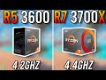 Ryzen 5 3600 vs Ryzen 7 3700X - Tested in 2024