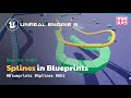 How to make Splines using Blueprints | Spline Meshes | Unreal Engine 5 Tutorial