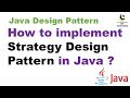 How to implement Strategy Design Pattern in Java ? || Design Pattern Interview Question