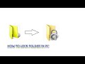 How to Lock Folder in Windows 7/8/10 । PC/Laptop me Folder Lock kaise karen