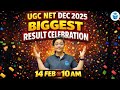 Experience the Best UGC NET JRF Result 2025 Celebration with JRFAdda Team 🤩🎉