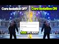 This Windows Setting Is Killing FPS — Core Isolation ON vs OFF Test