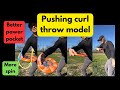 Pushing curl throw model for a better power pocket #discgolf