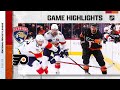 Panthers @ Flyers 10/27 | NHL Highlights 2022