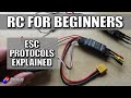 ESC protocols explained for beginners (PWM, OneShot, DSHOT, calibrating!)