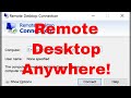 Setup Remote Desktop from Anywhere \u0026 Change Secure RDP Port Access (Your PC over the Internet)