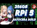 256gb Batocera v39(Beta) RASPBERRY PI 5 RETRO GAMING IMAGE sent from 2Girls1Pi - MUCH IMPROVED!!
