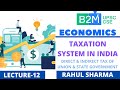 Taxation System In India | Direct \u0026 Indirect Tax | UPSC CSE 2020/2021 | Rahul Sharma