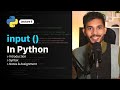 input ( ) function in python |  Python for Beginners | #lecture9