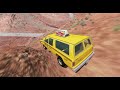 Cliff Drops #24 - BeamNG DRIVE | Cliff Fall