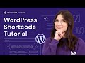 How to Create a Shortcode in WordPress