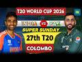 🔴IND vs PAK T20 Match Today, T20 World Cup 2026 LIVE | India beat pakistan by 10 61 Runs