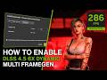 How to Enable DLSS 4.5 Dynamic 6X Multi Frame Generation + Cyberpunk 2077 Test