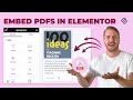 Embed PDFs in WordPress with Elementor (2 Simple Methods)