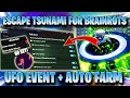 ESCAPE TSUNAMI FOR BRAINROTS SCRIPT *NO KEY* - AUTO FARM UFO, INSTANT TELEPORT, AUTO BUY \u0026 MORE ✅ 🌊