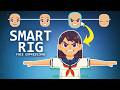 Smart Anime Face Rig Setup in Blender (Fast Method)
