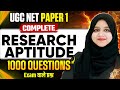 UGC NET Paper 1 Marathon Class | UGC NET Research Aptitude Paper 1 | Research Aptitude UGC NET